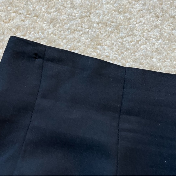 Wheaton & Katz Ltd Skirt Womens 12 Black Pencil Silk Lined Office Career - FLAW - Picture 9 of 10